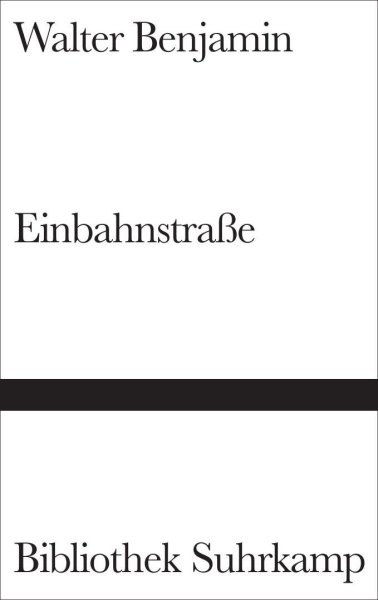 Buchcover: Einbahnstraße
