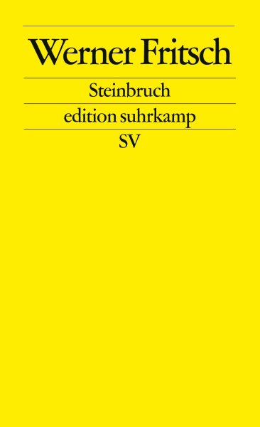 Buchcover: Steinbruch