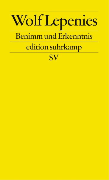 Buchcover: Benimm und Erkenntnis
