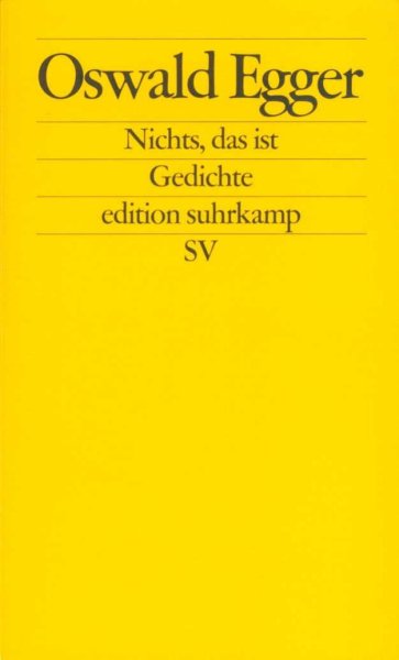 Buchcover: Nichts, das ist