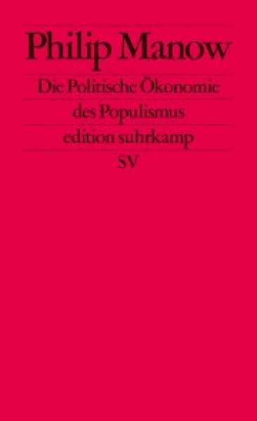 Buchcover: Die Politische Ökonomie des Populismus