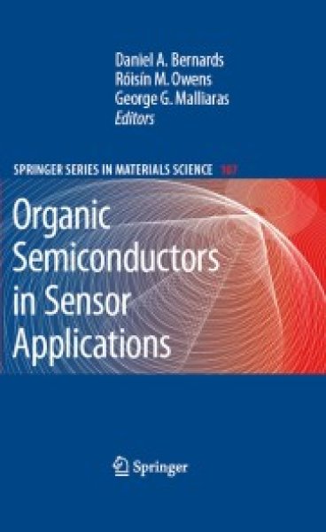 Buchcover: Organic Semiconductors in Sensor Applications