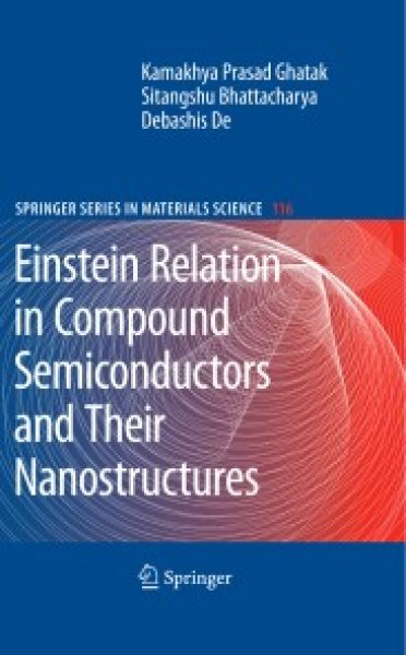 Buchcover: Einstein Relation in Compound Semiconductors and Their Nanostructures
