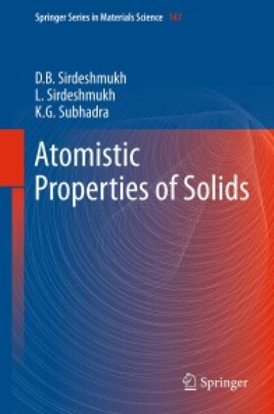 Buchcover: Atomistic Properties of Solids