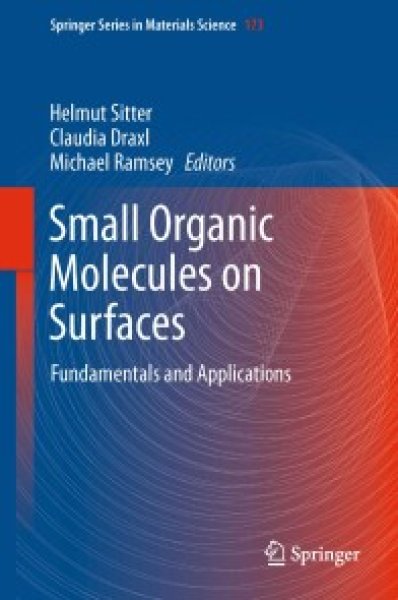 Buchcover: Small Organic Molecules on Surfaces