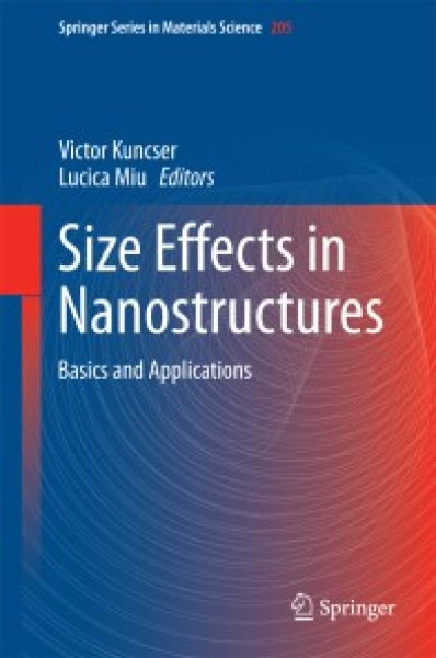 Buchcover: Size Effects in Nanostructures