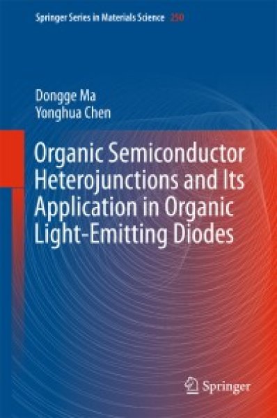 Buchcover: Organic Semiconductor Heterojunctions and Its Application in Organic Light-Emitting Diodes