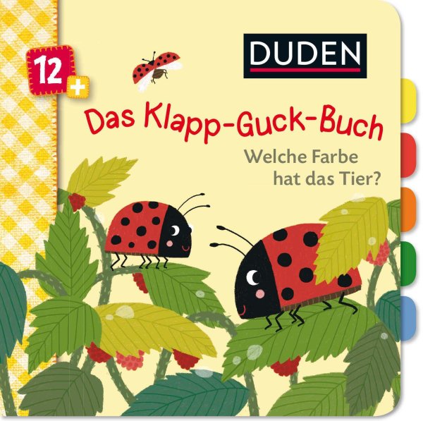Buchcover: Duden 12+: Das Klapp-Guck-Buch: Welche Farbe hat das Tier?