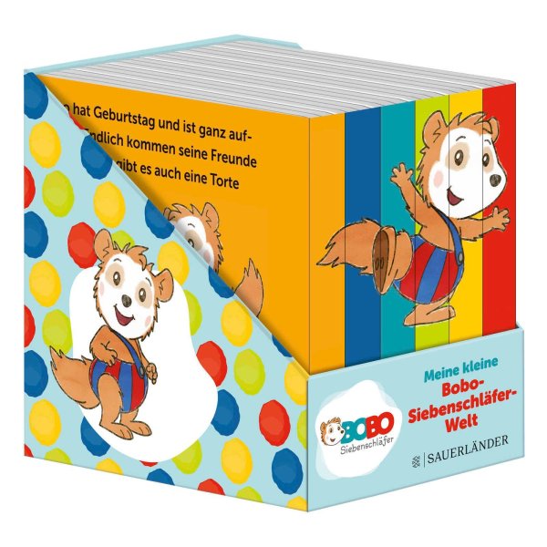 Buchcover: Meine kleine Bobo-Siebenschläfer-Welt (Würfel)