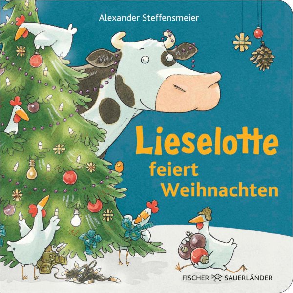 Buchcover: Lieselotte feiert Weihnachten 