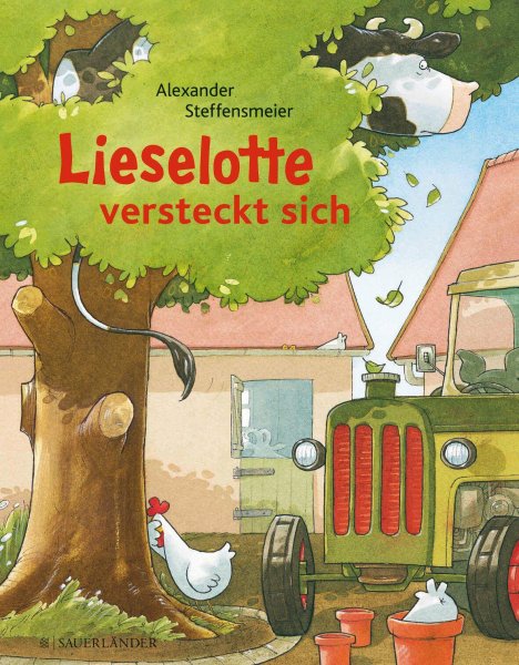 Buchcover: Lieselotte versteckt sich