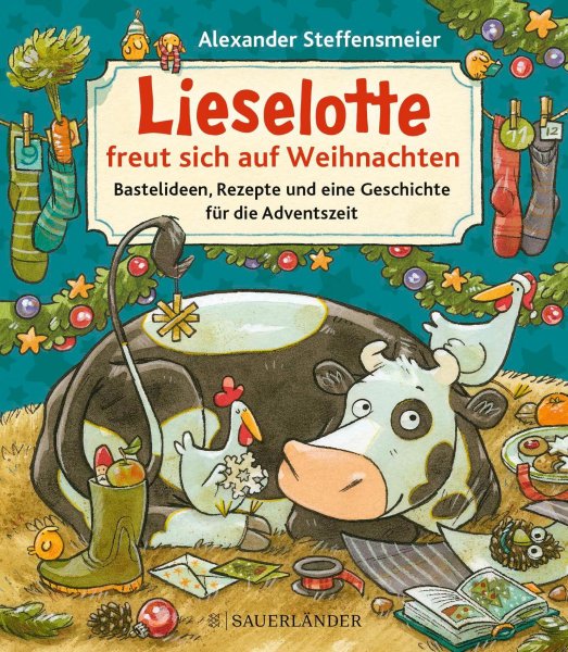 Buchcover: Lieselotte freut sich auf Weihnachten