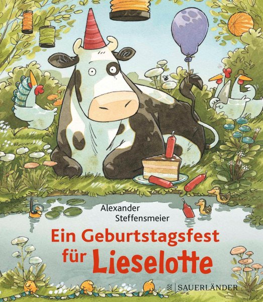 Buchcover: Ein Geburtstagsfest für Lieselotte (Mini-Ausgabe)