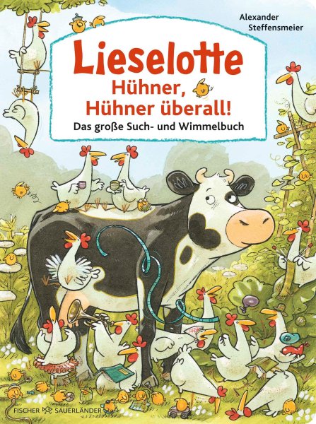 Buchcover: Lieselotte: Hühner, Hühner überall!