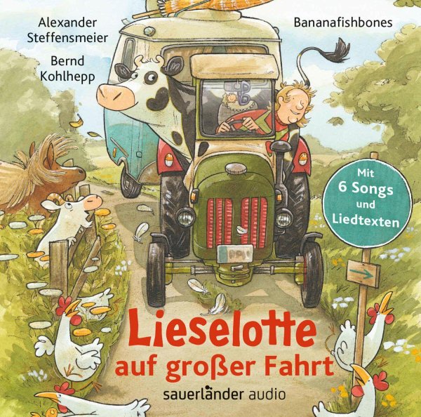 Buchcover: Lieselotte auf großer Fahrt