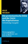 Buchcover: Die protestantische Ethik und der Geist des Kapitalismus
