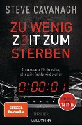 Buchcover: Zu wenig Zeit zum Sterben