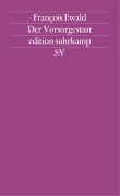 Buchcover: Der Vorsorgestaat