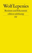 Buchcover: Benimm und Erkenntnis