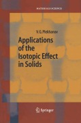 Buchcover: Applications of the Isotopic Effect in Solids