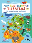 Buchcover: Mein kunterbunter Tieratlas
