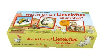 Buchcover: Was ist los auf Lieselottes Bauernhof?