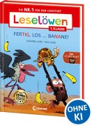 Buchcover: Leselöwen 1. Klasse - Jim ist mies drauf - Fertig, los ... Banane! (Großbuchstaben)