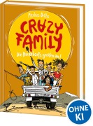 Buchcover: Crazy Family (Band 3) - Die Hackebarts greifen an!