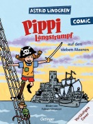 Buchcover: Pippi auf den sieben Meeren