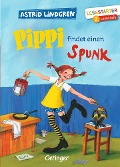 Buchcover: Pippi findet einen Spunk