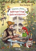 Buchcover: Pettersson und Findus. Pettersson kriegt Weihnachtsbesuch