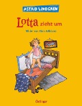Buchcover: Lotta zieht um